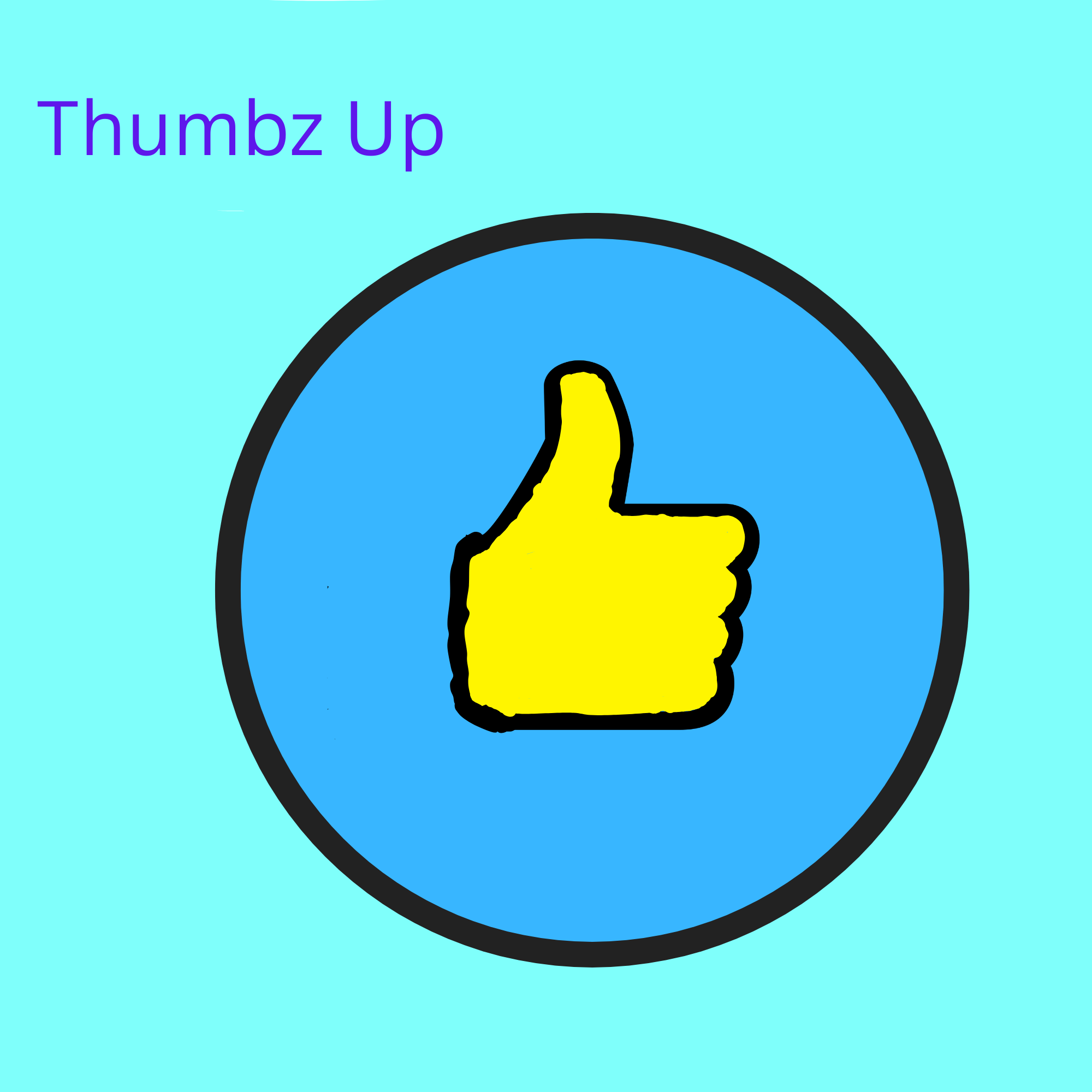 a thumbs up